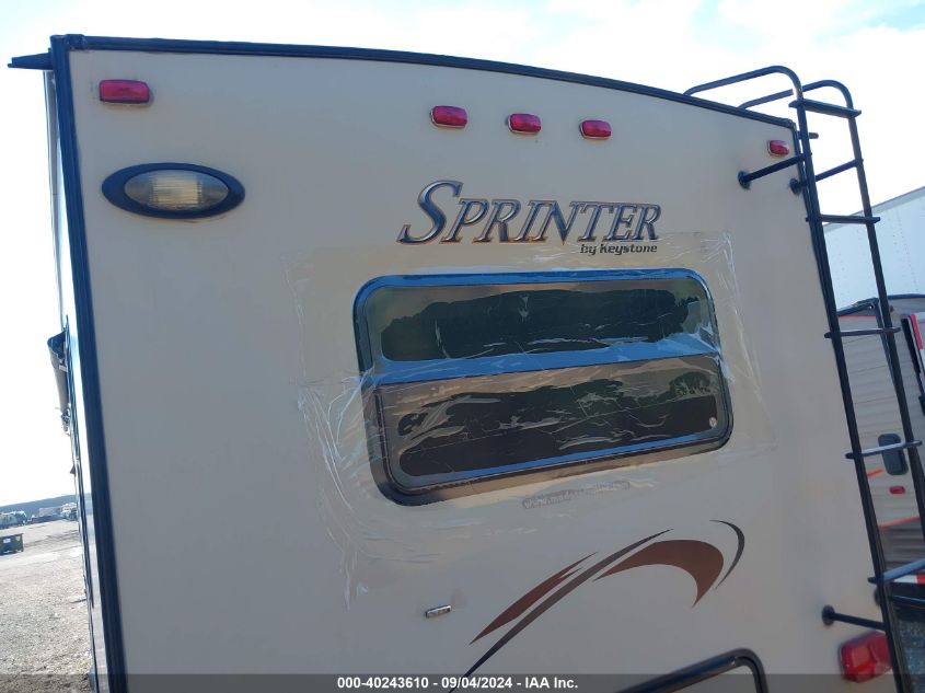 2014 Keystone R Sprinter C VIN: 4YDF33325E1530348 Lot: 40243610