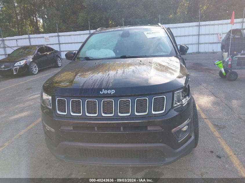 2018 Jeep Compass Latitude 4X4 VIN: 3C4NJDBB5JT349801 Lot: 40243636