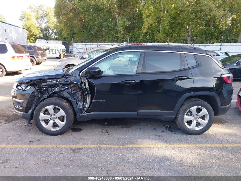 2018 Jeep Compass Latitude 4X4 VIN: 3C4NJDBB5JT349801 Lot: 40243636