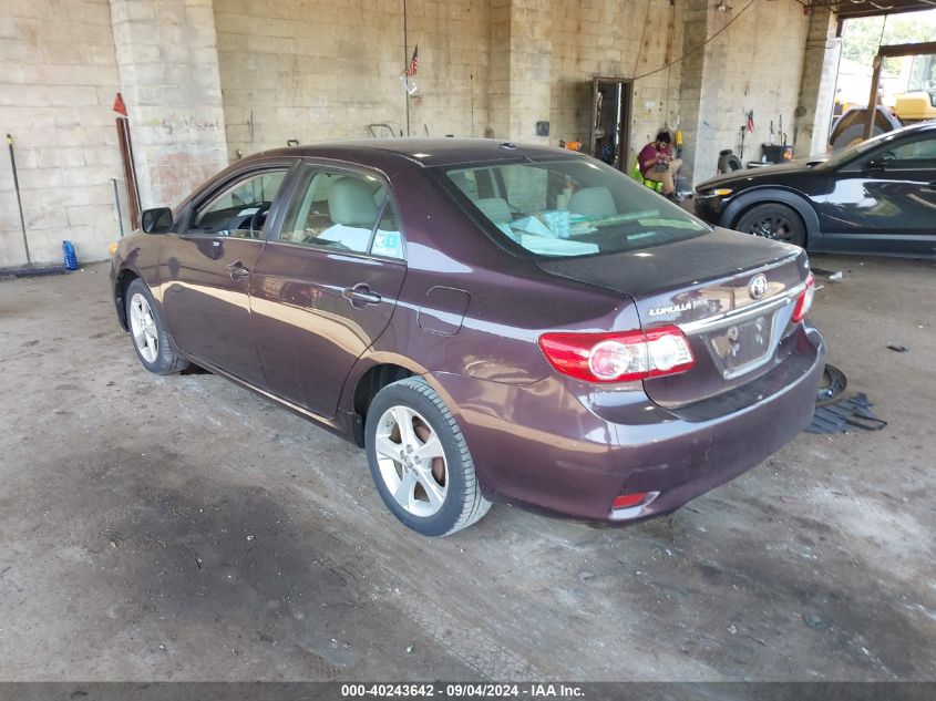 2013 Toyota Corolla S/Le VIN: 2T1BU4EE0DC084308 Lot: 40243642