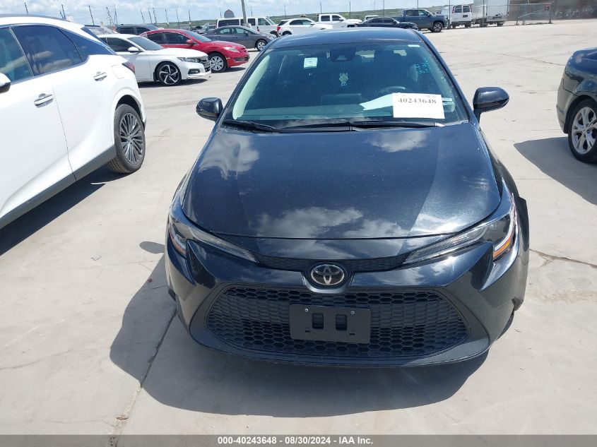 2022 Toyota Corolla Le VIN: 5YFEPMAE3NP275264 Lot: 40243648