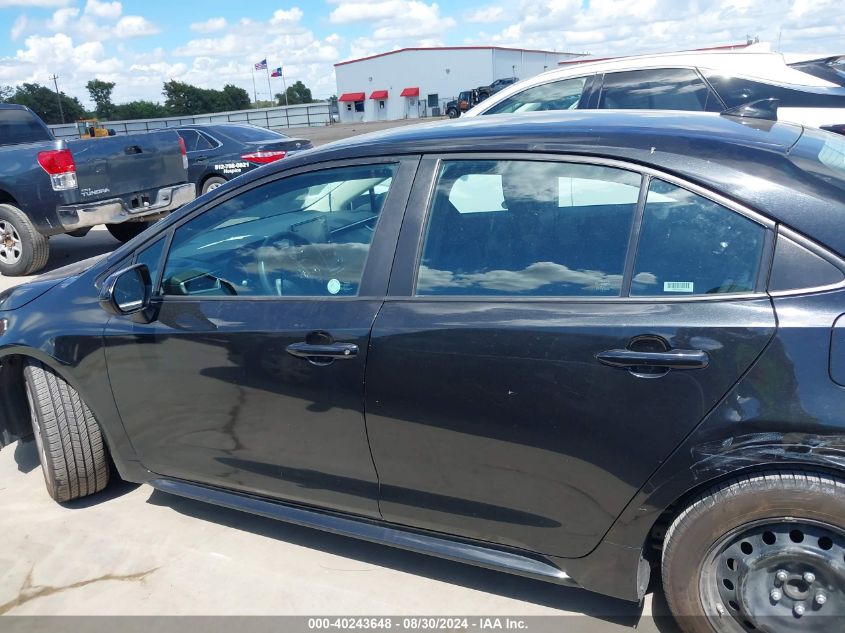 2022 Toyota Corolla Le VIN: 5YFEPMAE3NP275264 Lot: 40243648