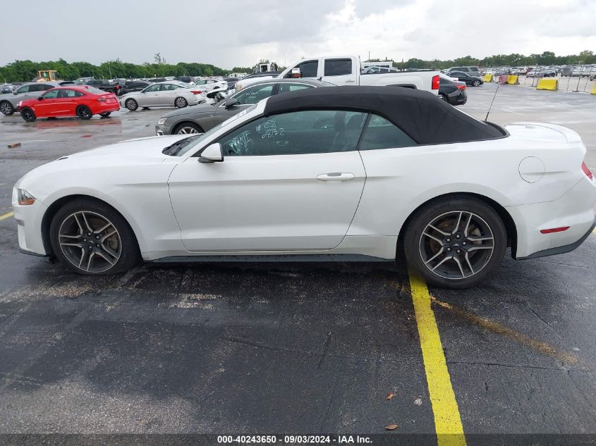 2022 Ford Mustang Ecoboost Premium VIN: 1FATP8UH1N5102821 Lot: 40243650