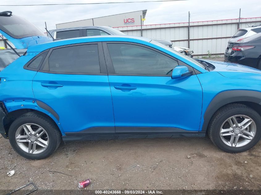 2019 Hyundai Kona Se VIN: KM8K12AA0KU286254 Lot: 40243668