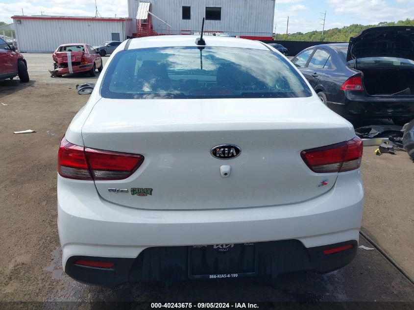 2018 Kia Rio Lx/S VIN: 3KPA24ABXJE094838 Lot: 40243675