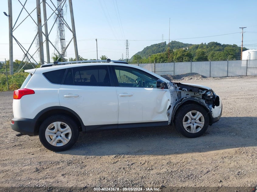2014 TOYOTA RAV4 LE - JTMBFREV8ED084486