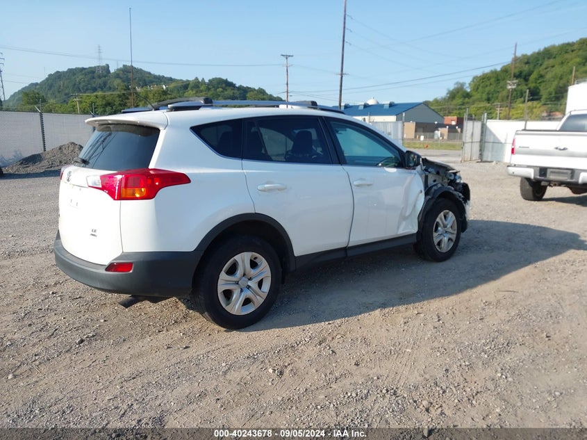 2014 TOYOTA RAV4 LE - JTMBFREV8ED084486