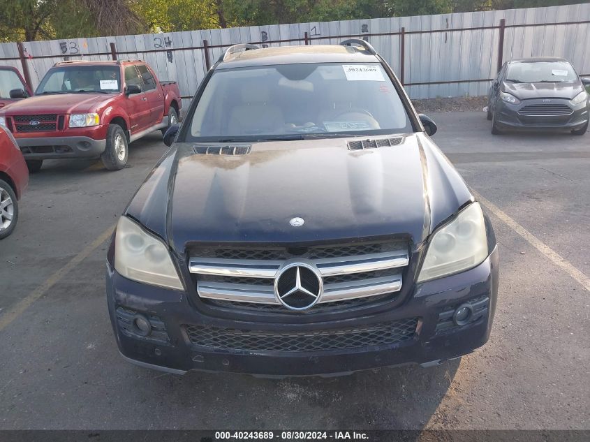 2008 Mercedes-Benz Gl 450 4Matic VIN: 4JGBF71E78A350625 Lot: 40243689