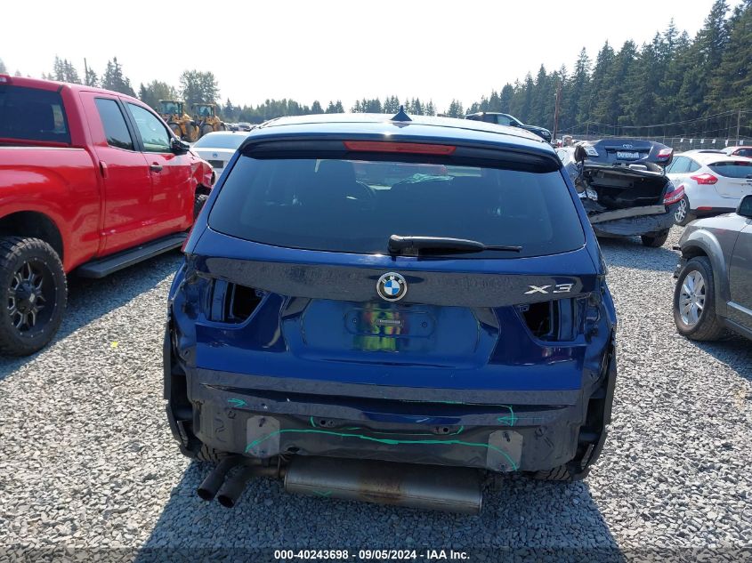 2011 BMW X3 xDrive28I VIN: 5UXWX5C50BL713507 Lot: 40243698