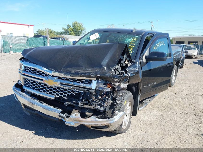 2015 Chevrolet Silverado 1500 1Lt VIN: 1GCRCREH7FZ200413 Lot: 40243751