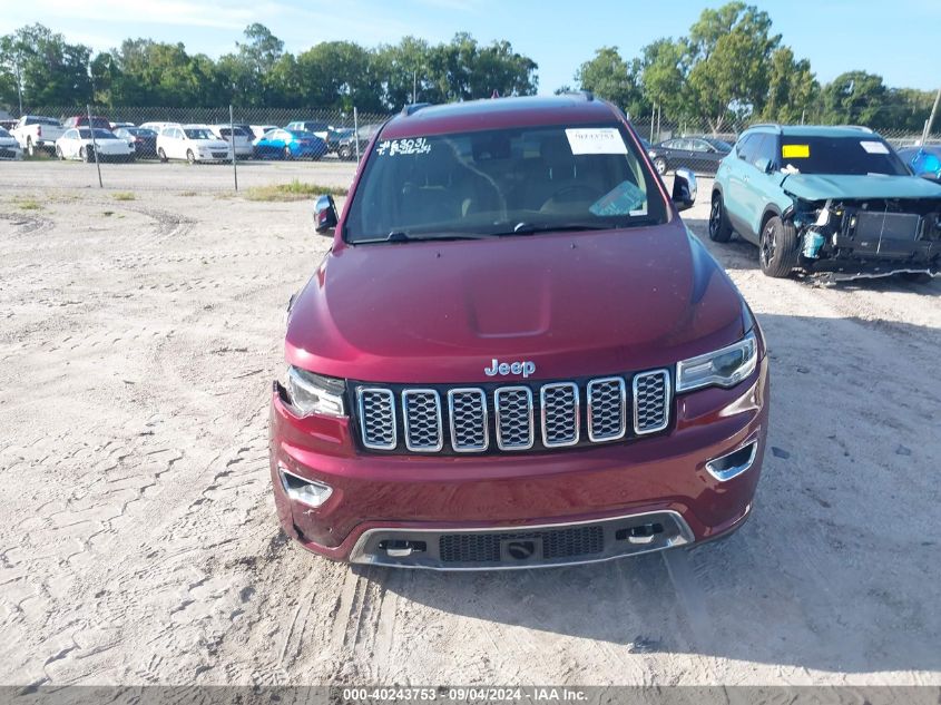 2017 Jeep Grand Cherokee Overland VIN: 1C4RJECG4HC868393 Lot: 40243753