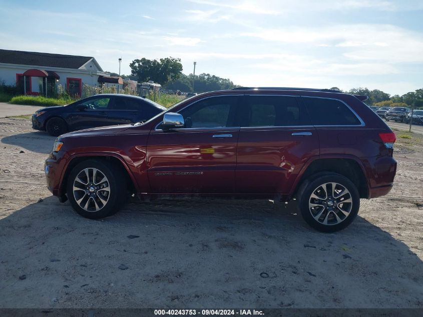 2017 Jeep Grand Cherokee Overland VIN: 1C4RJECG4HC868393 Lot: 40243753