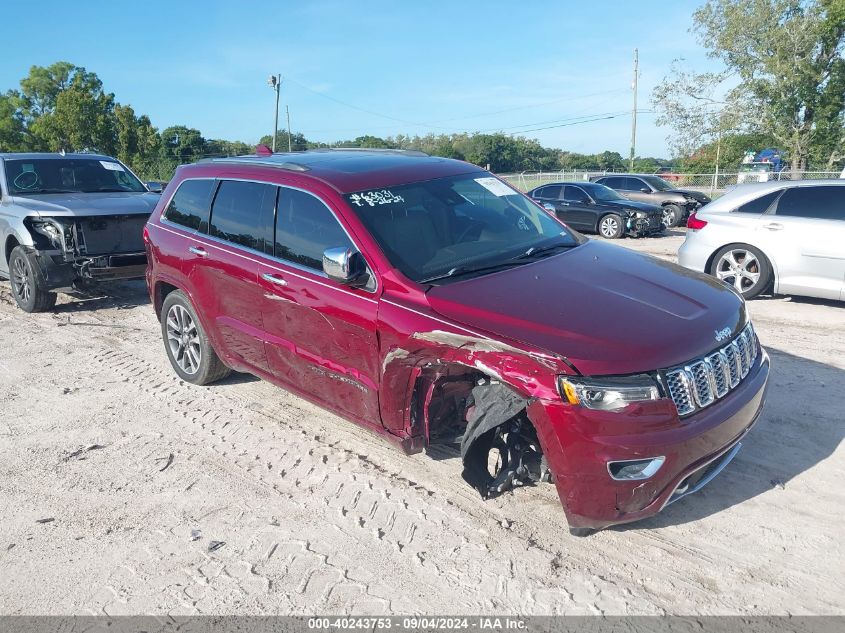 2017 Jeep Grand Cherokee Overland VIN: 1C4RJECG4HC868393 Lot: 40243753