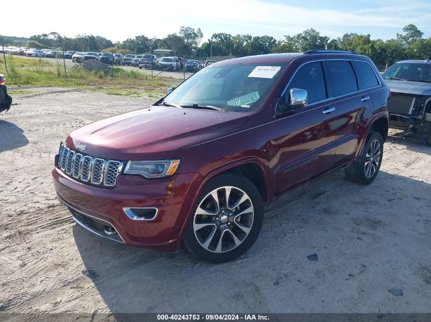 2017 Jeep Grand Cherokee Overland VIN: 1C4RJECG4HC868393 Lot: 40243753