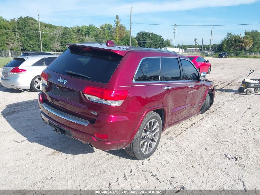 2017 Jeep Grand Cherokee Overland VIN: 1C4RJECG4HC868393 Lot: 40243753