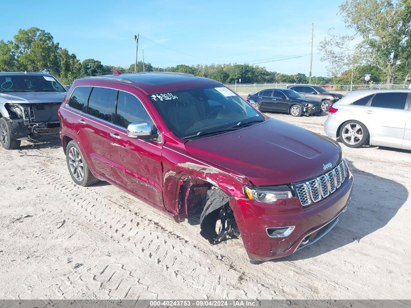 2017 Jeep Grand Cherokee Overland VIN: 1C4RJECG4HC868393 Lot: 40243753