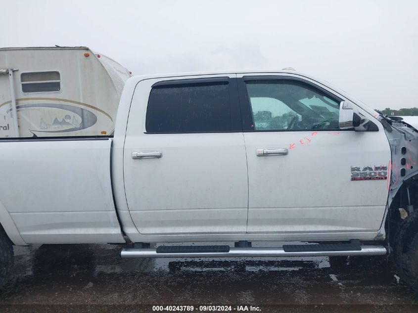 2018 Ram 3500 Laramie 4X4 8' Box VIN: 3C63R3JL5JG311487 Lot: 40243789