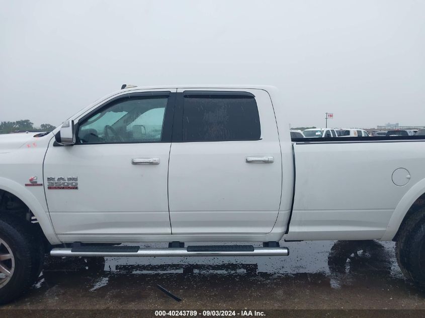 2018 Ram 3500 Laramie 4X4 8' Box VIN: 3C63R3JL5JG311487 Lot: 40243789