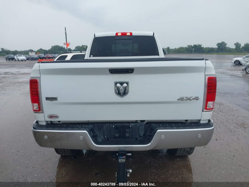 2018 Ram 3500 Laramie 4X4 8' Box VIN: 3C63R3JL5JG311487 Lot: 40243789