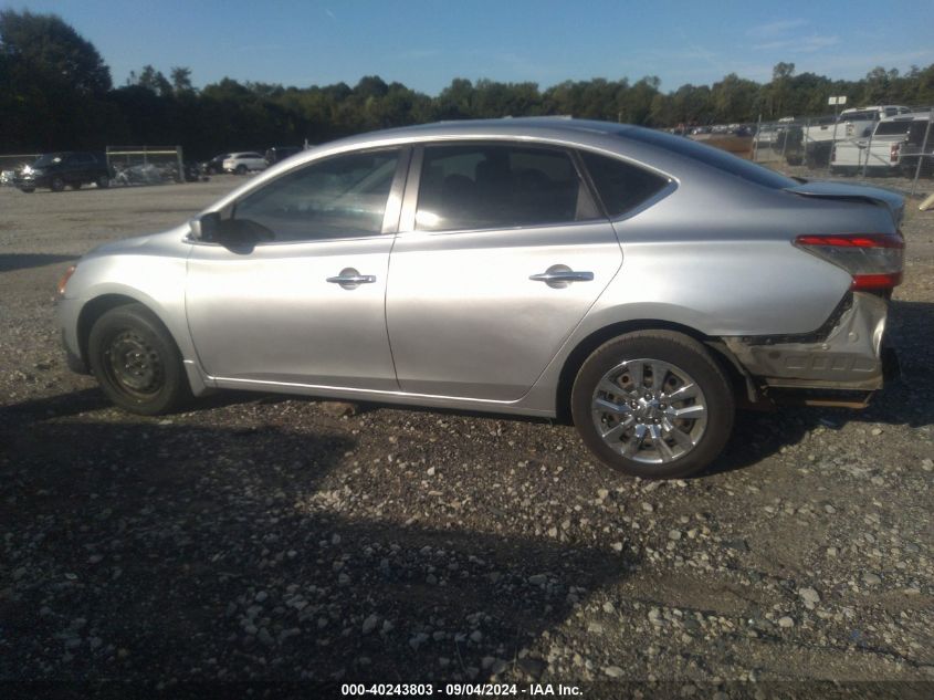 2015 Nissan Sentra S VIN: 3N1AB7AP5FY375032 Lot: 40243803