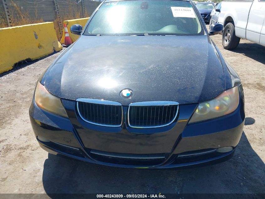 2008 BMW 328I VIN: WBAVC53528A246861 Lot: 40243809