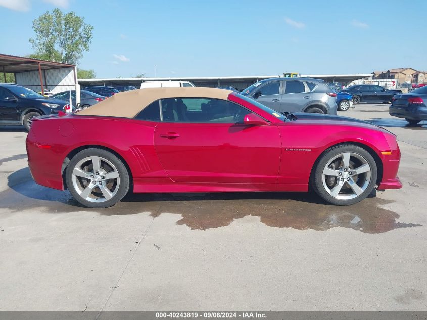 2013 Chevrolet Camaro 2Ss VIN: 2G1FK3DJ1D9204139 Lot: 40243819