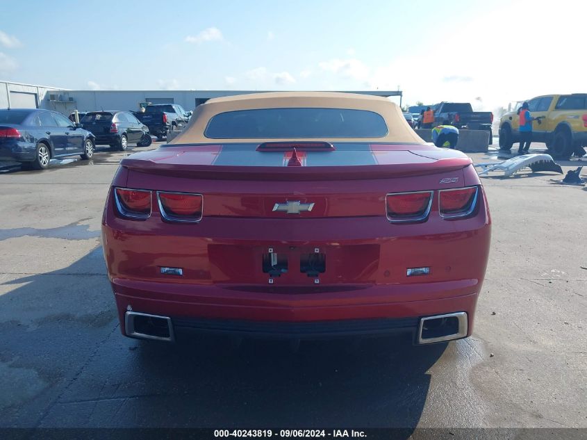 2013 Chevrolet Camaro 2Ss VIN: 2G1FK3DJ1D9204139 Lot: 40243819