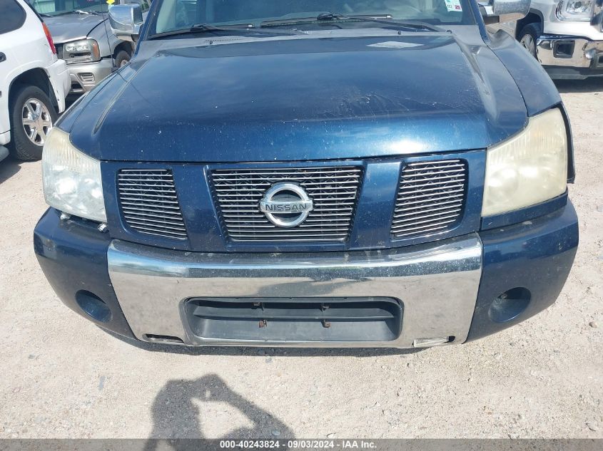 2007 Nissan Titan Xe VIN: 1N6BA07A27N218195 Lot: 40243824