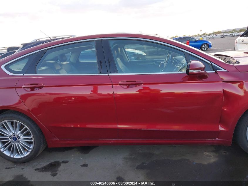 2015 Ford Fusion Se VIN: 3FA6P0HD5FR201257 Lot: 40243836