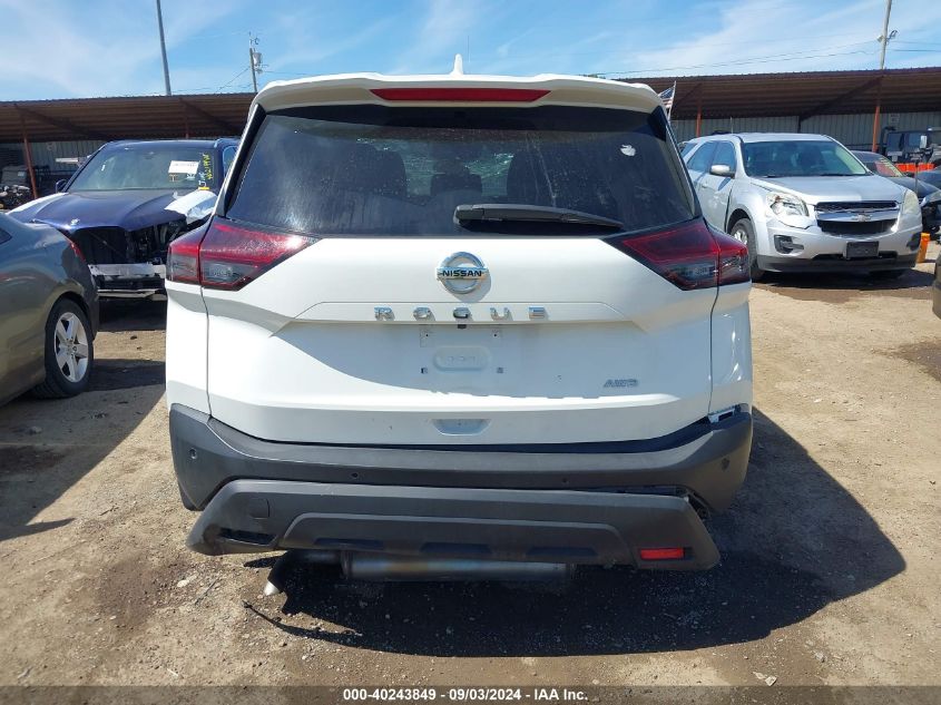 2021 Nissan Rogue S Intelligent Awd VIN: 5N1AT3AB5MC816117 Lot: 40243849