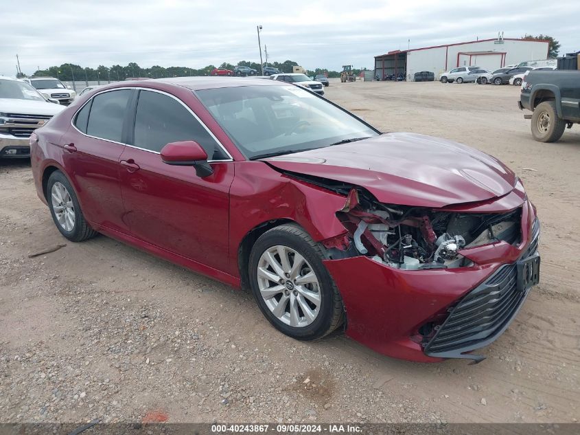 4T1B11HK7KU790700 2019 TOYOTA CAMRY - Image 1