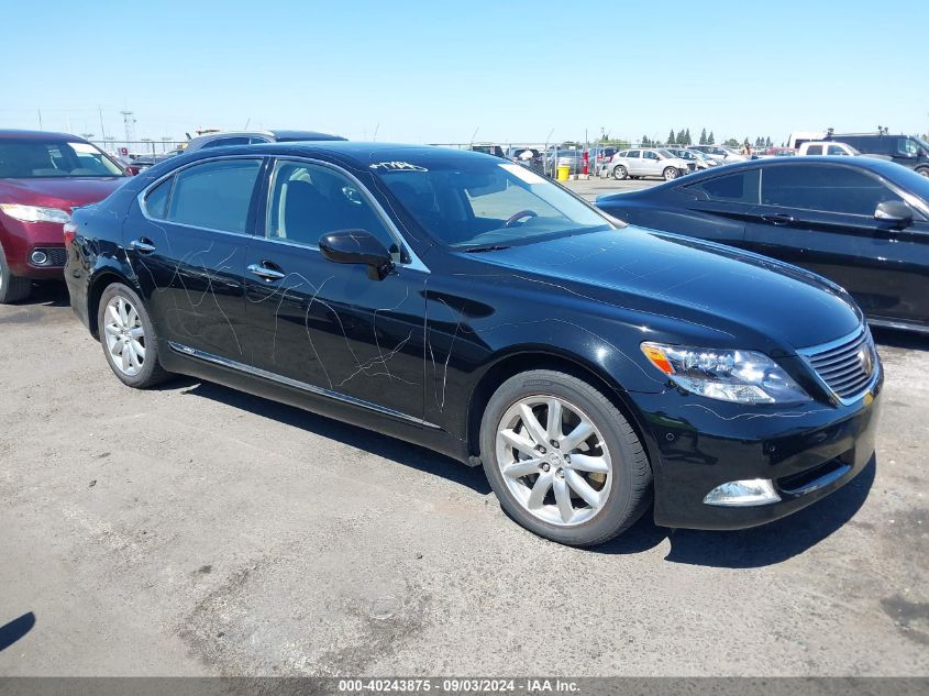 2008 Lexus Ls 600H VIN: JTHDU46F785002771 Lot: 40243875