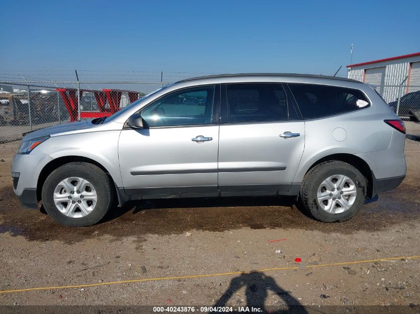 2017 Chevrolet Traverse Ls VIN: 1GNKRFKD8HJ326000 Lot: 40243876