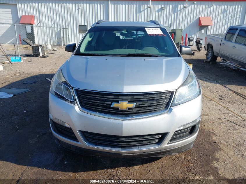 2017 Chevrolet Traverse Ls VIN: 1GNKRFKD8HJ326000 Lot: 40243876