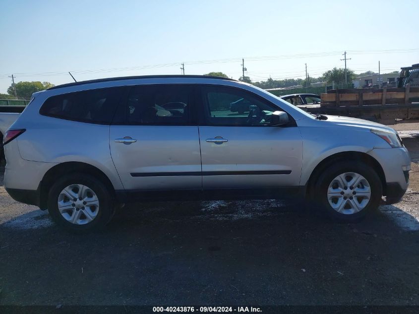 2017 Chevrolet Traverse Ls VIN: 1GNKRFKD8HJ326000 Lot: 40243876