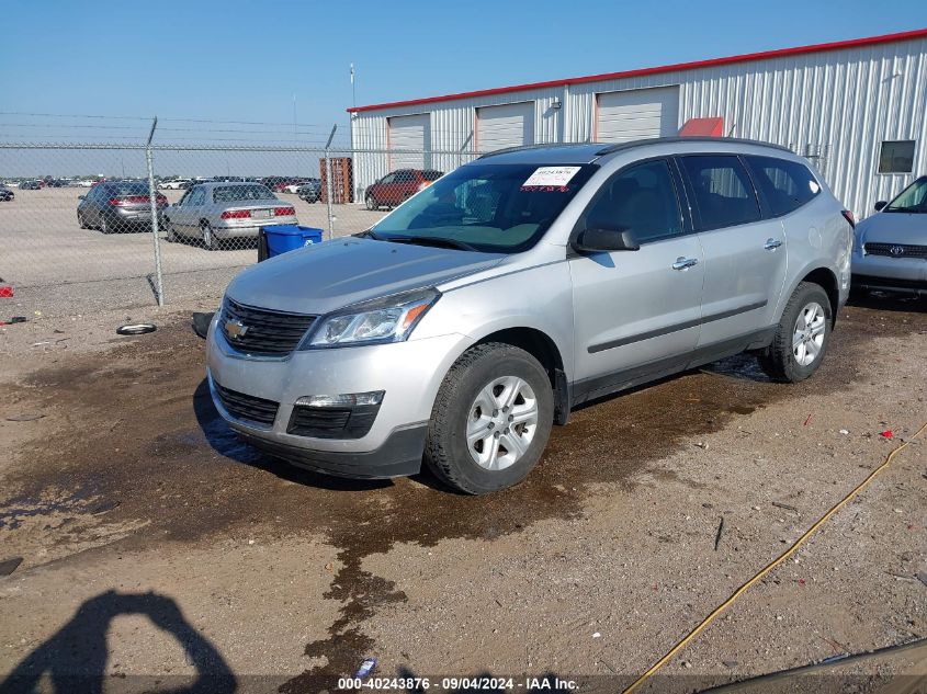 2017 Chevrolet Traverse Ls VIN: 1GNKRFKD8HJ326000 Lot: 40243876