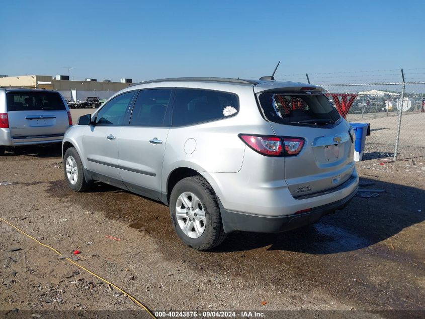 2017 Chevrolet Traverse Ls VIN: 1GNKRFKD8HJ326000 Lot: 40243876