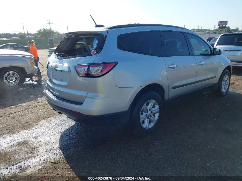 2017 Chevrolet Traverse Ls VIN: 1GNKRFKD8HJ326000 Lot: 40243876