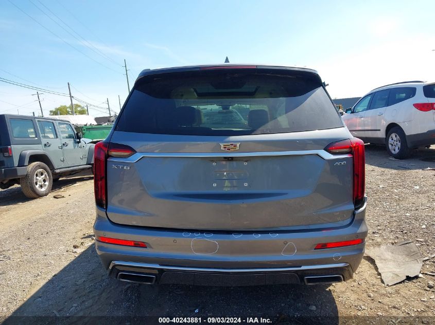 2020 Cadillac Xt6 Fwd Premium Luxury VIN: 1GYKPCRS7LZ127123 Lot: 40243881