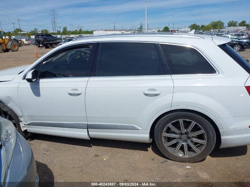 2017 Audi Q7 3.0T Premium VIN: WA1VAAF75HD011359 Lot: 40243887