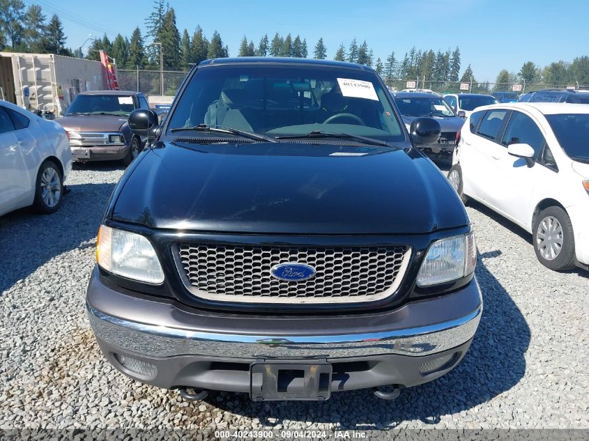 2002 Ford F150 VIN: 2FTRX18L62CA50341 Lot: 40243900