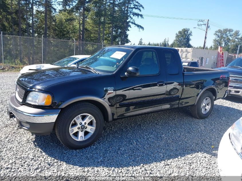 2002 Ford F150 VIN: 2FTRX18L62CA50341 Lot: 40243900