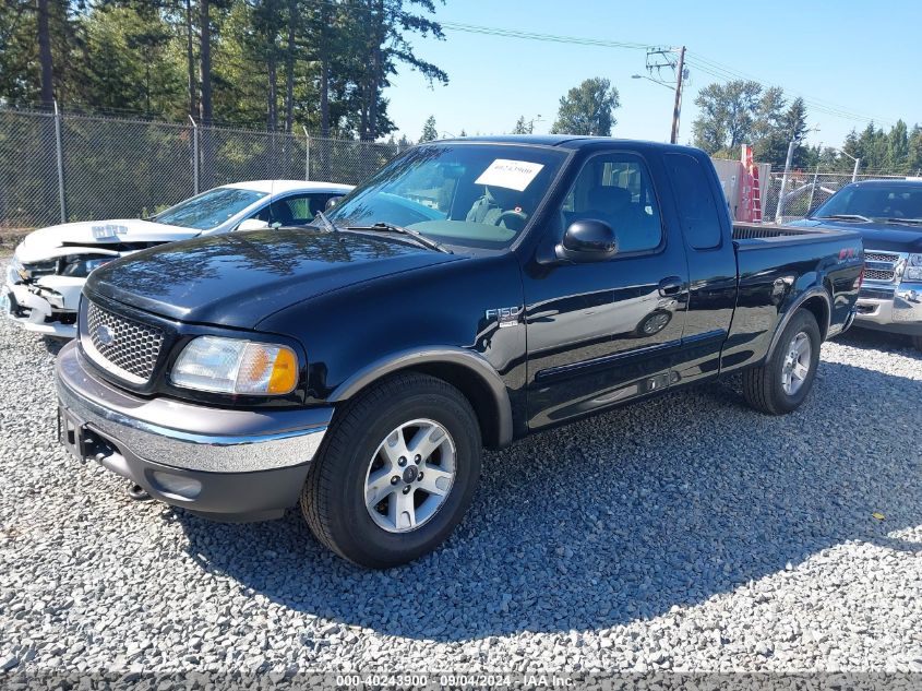 2002 Ford F150 VIN: 2FTRX18L62CA50341 Lot: 40243900