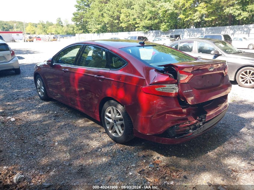 2013 FORD FUSION SE - 3FA6P0H74DR211009