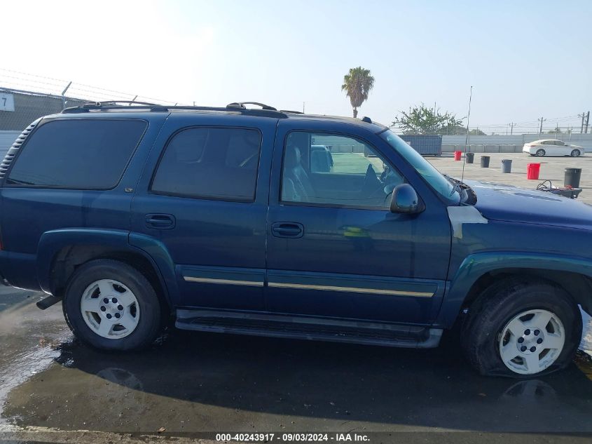 2005 Chevrolet Tahoe Lt VIN: 1GNEC13T65J102503 Lot: 40243917