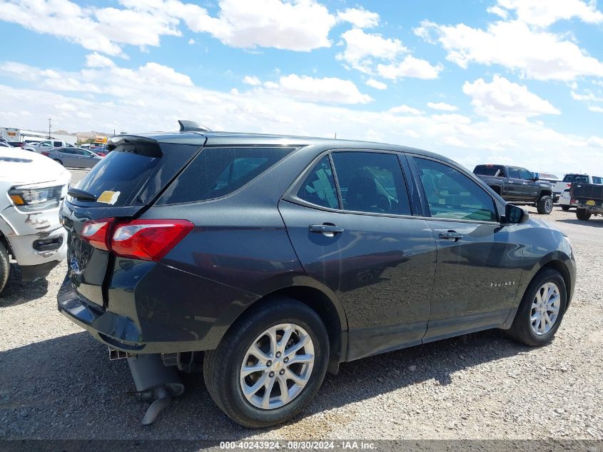 2018 Chevrolet Equinox Ls VIN: 2GNAXHEV2J6209159 Lot: 40243924