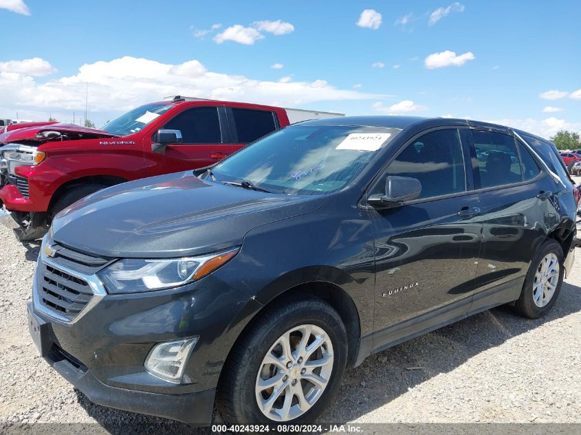 2018 Chevrolet Equinox Ls VIN: 2GNAXHEV2J6209159 Lot: 40243924