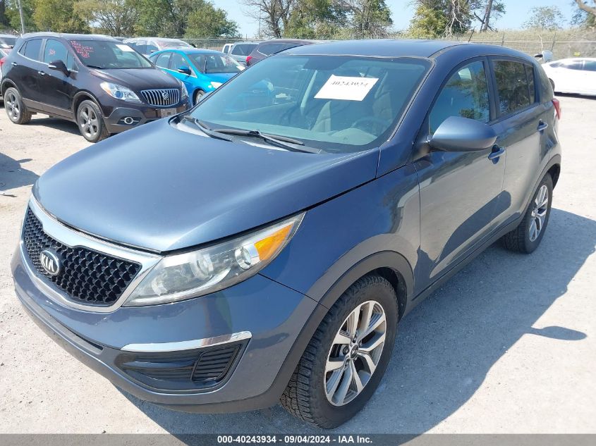 2016 Kia Sportage Lx VIN: KNDPB3AC0G7814797 Lot: 40243934