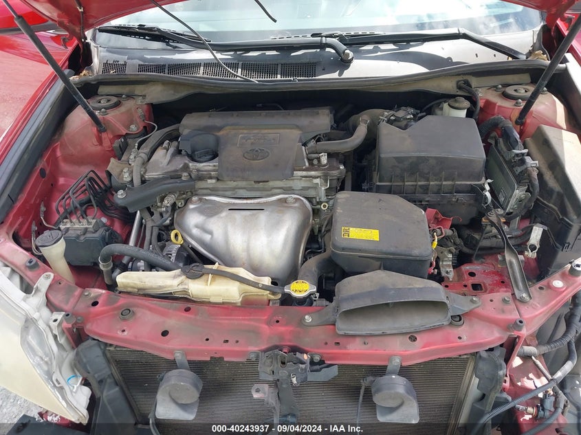 2012 TOYOTA CAMRY VIN: 4T1BF1FK8CU617810