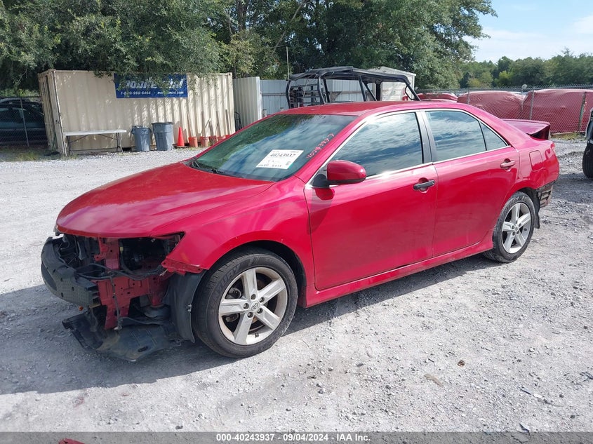 2012 TOYOTA CAMRY VIN: 4T1BF1FK8CU617810